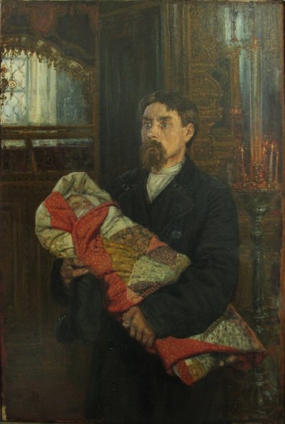 O pai de Константин Аполлонович Савицкий